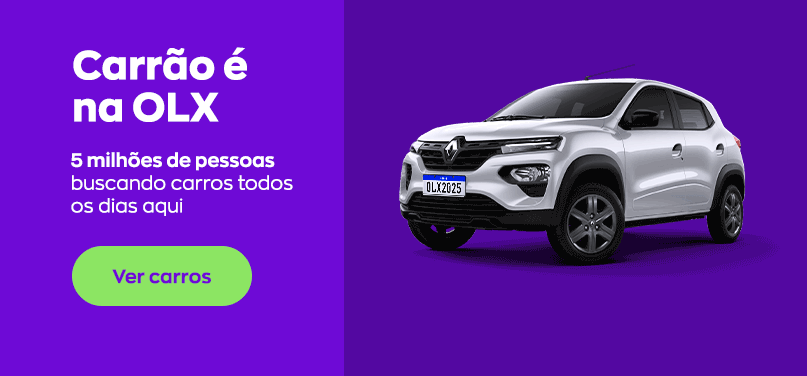 Carrão é na OLX.